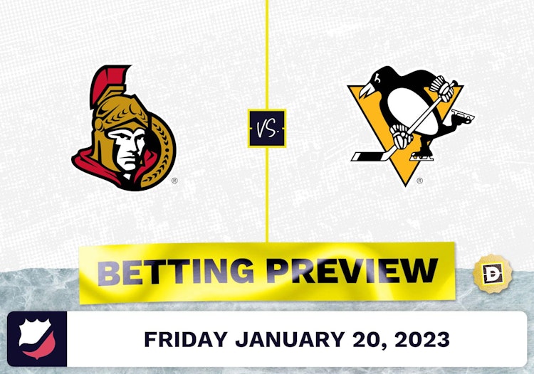 Senators vs. Penguins Prediction and Odds - Jan 20, 2023