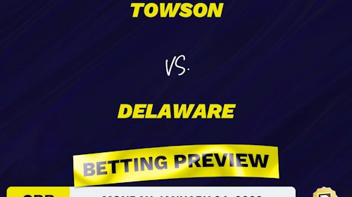 Towson vs. Delaware CBB Predictions and Odds - Jan 24, 2022