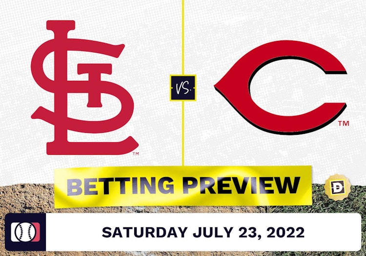 Cardinals vs. Reds Prediction and Odds - Jul 23, 2022