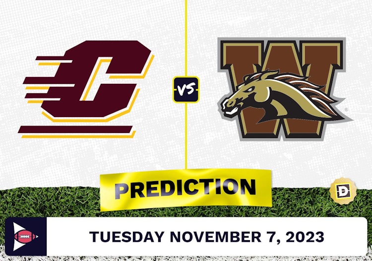 Central Michigan vs. Western Michigan CFB Prediction and Odds - November 7, 2023