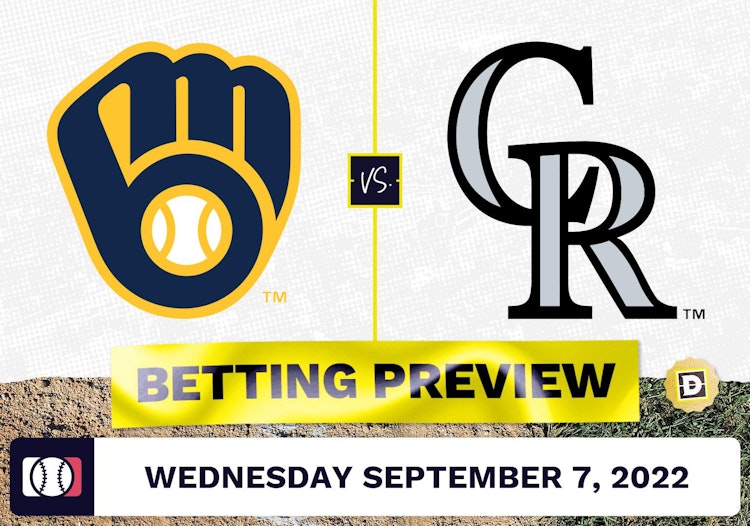 Brewers vs. Rockies Prediction and Odds - Sep 7, 2022