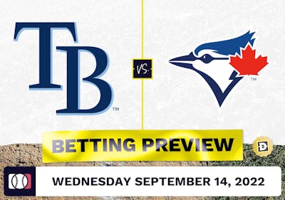 Rays vs. Blue Jays Prediction and Odds - Sep 14, 2022