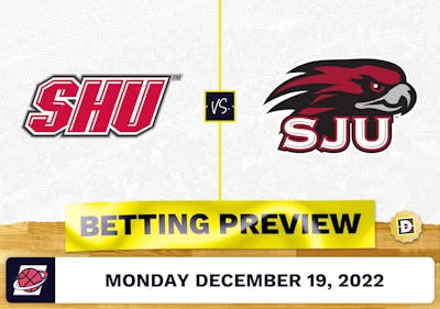 Sacred Heart vs. Saint Joseph's (PA) CBB Prediction and Odds - Dec 19, 2022