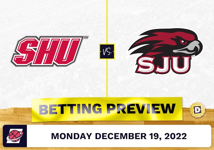 Sacred Heart vs. Saint Joseph's (PA) CBB Prediction and Odds - Dec 19, 2022