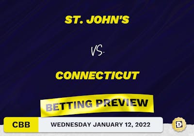 St. John's vs. Connecticut CBB Predictions and Odds - Jan 12, 2022