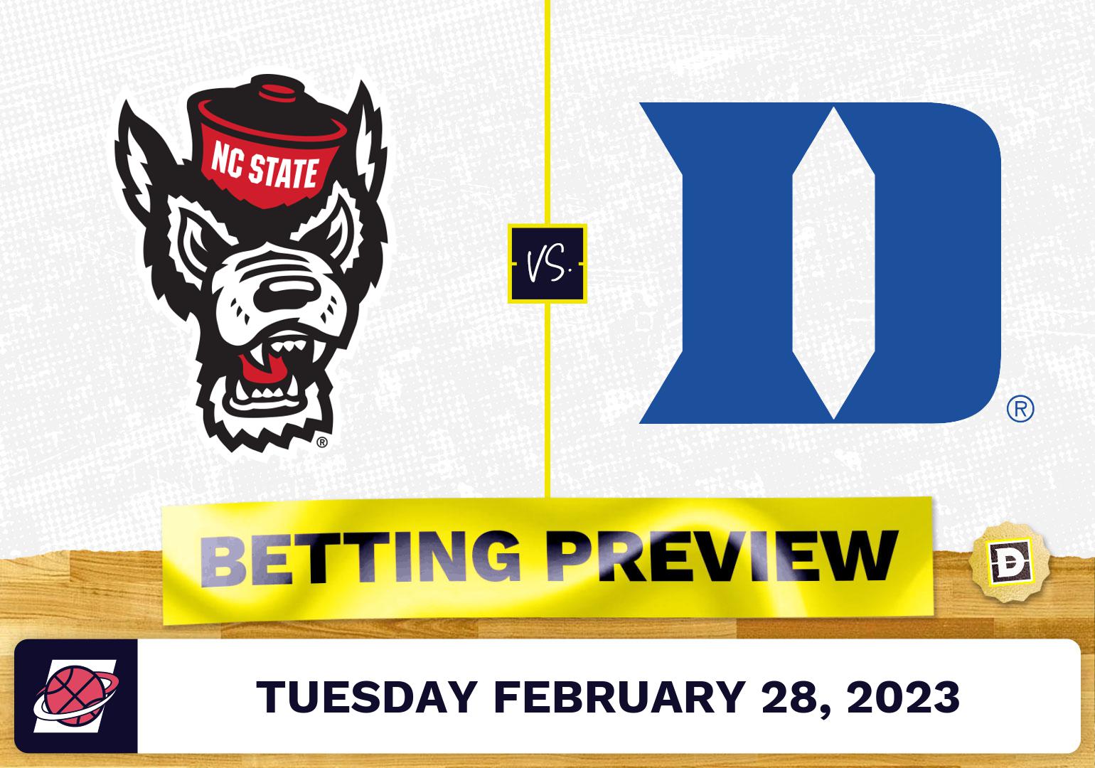 North Carolina State Vs. Duke CBB Prediction And Odds - Feb 28, 2023