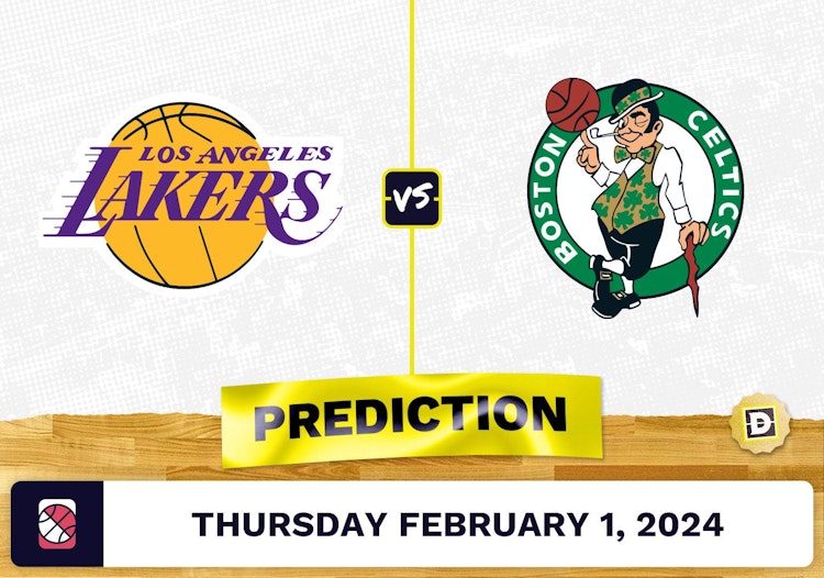 Los Angeles Lakers vs. Boston Celtics Prediction, Odds, NBA Picks [2/1/2024]