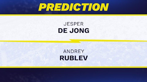 Jesper De Jong vs. Andrey Rublev prediction, odds, picks for ATP Doha 2026