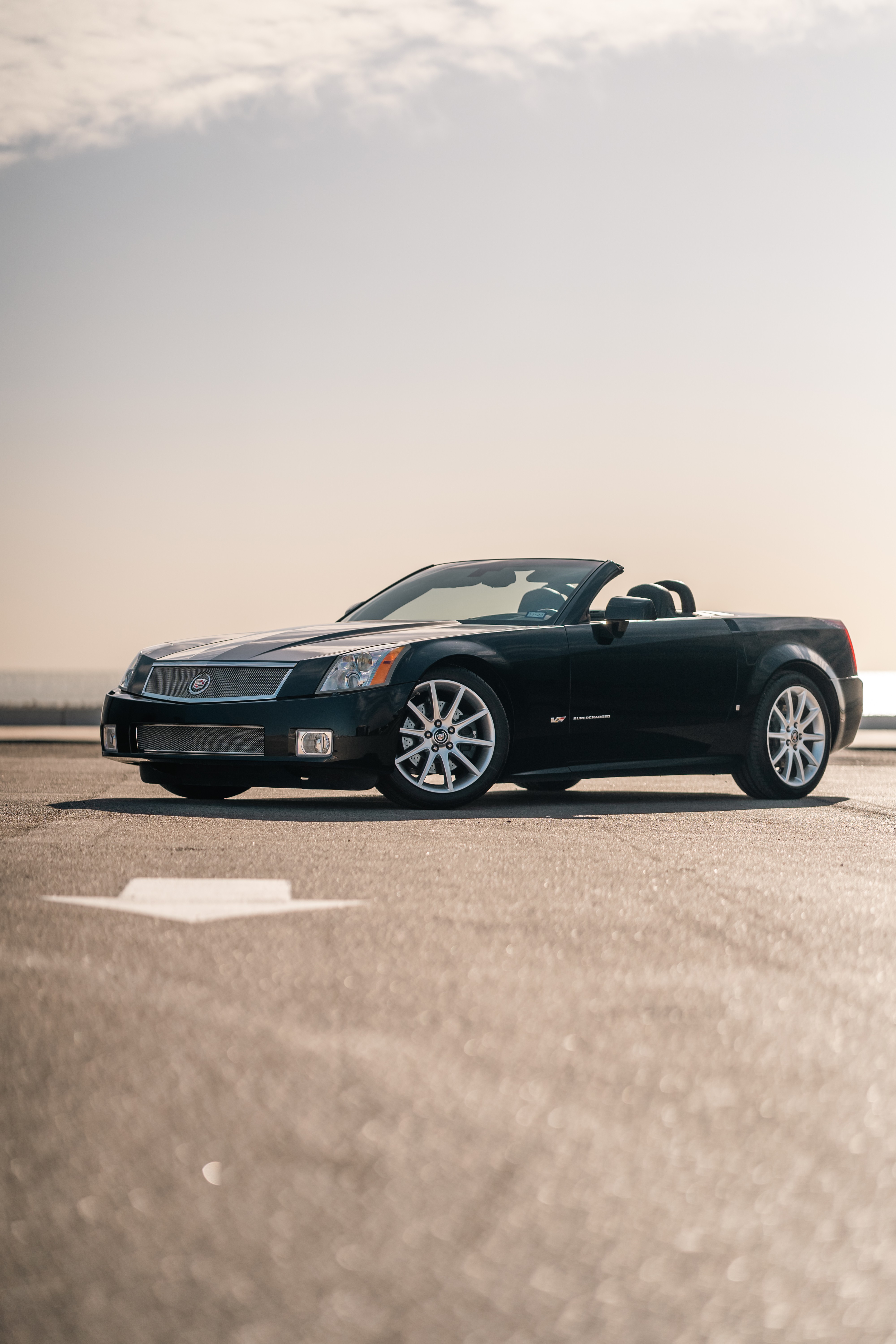 2006 Black Raven Cadillac XLR-V with Ebony interior in Corpus Christi, TX.