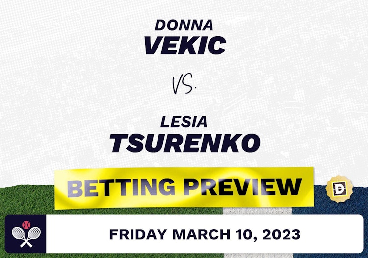 Donna Vekic vs. Lesia Tsurenko Predictions - Mar 10, 2023