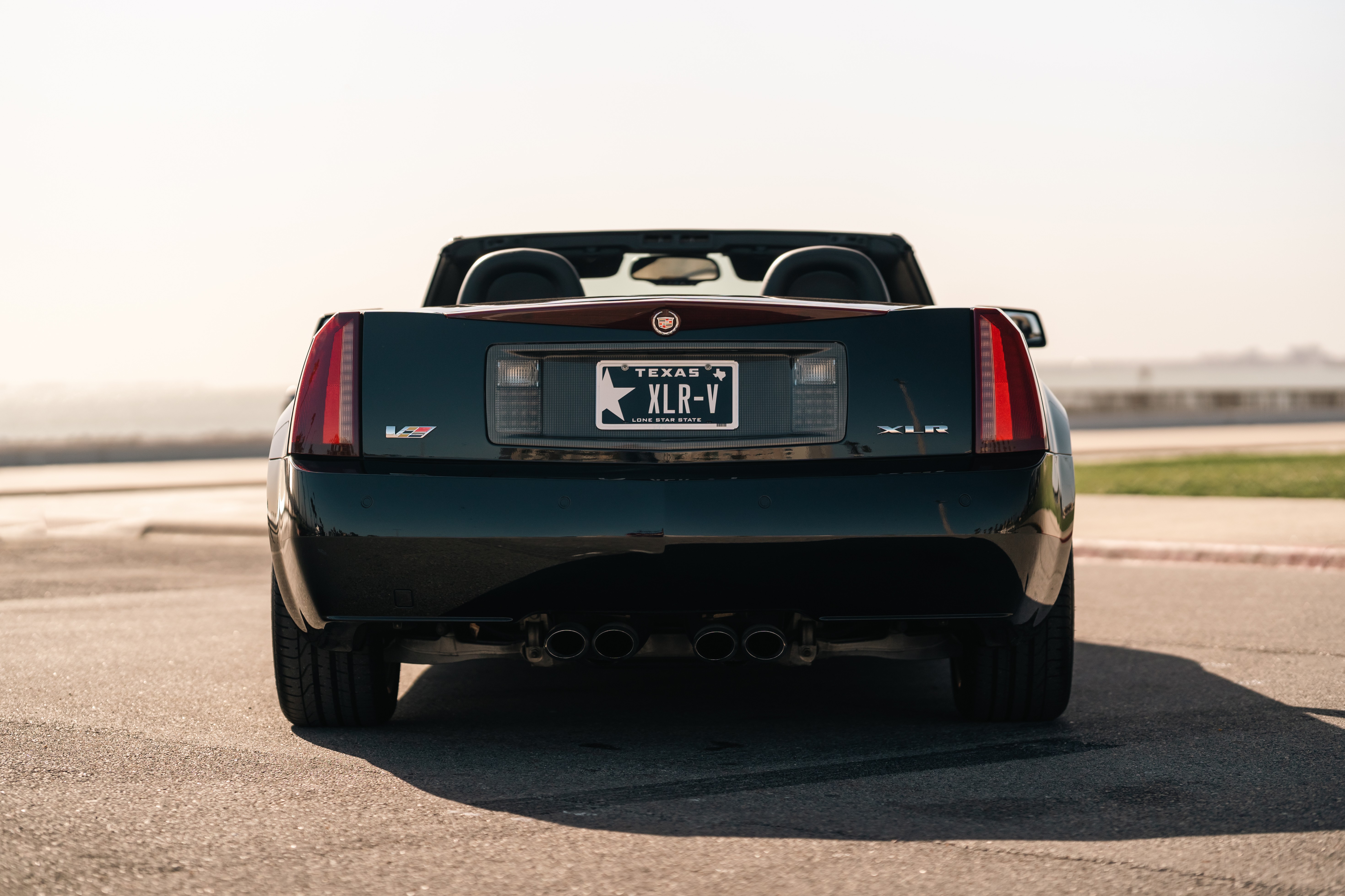 2006 Black Raven Cadillac XLR-V with Ebony interior in Corpus Christi, TX.