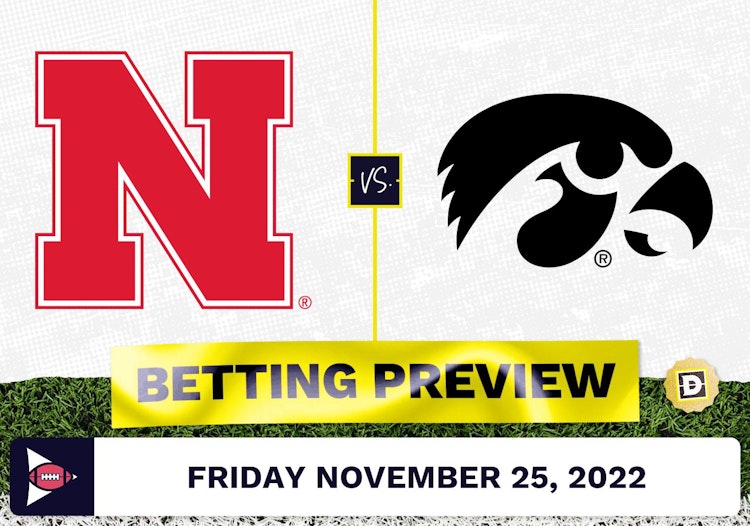 Nebraska vs. Iowa CFB Prediction and Odds - Nov 25, 2022