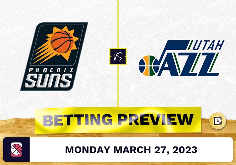 Suns vs. Jazz Prediction and Odds - Mar 27, 2023