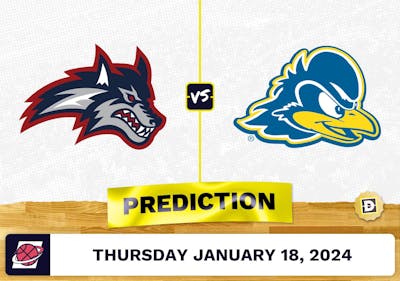 Stony Brook vs. Delaware Prediction, Odds, College Basketball Picks [1/18/2024]