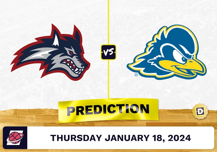 Stony Brook vs. Delaware Prediction, Odds, College Basketball Picks [1/18/2024]