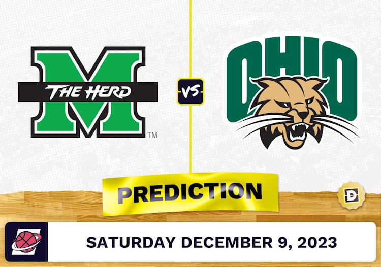 Marshall vs. Ohio Basketball Prediction - December 9, 2023