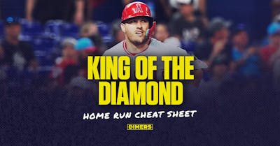 "King of the Diamond" Home Run Picks and Cheat Sheet for DraftKings Promo on Friday, June 13