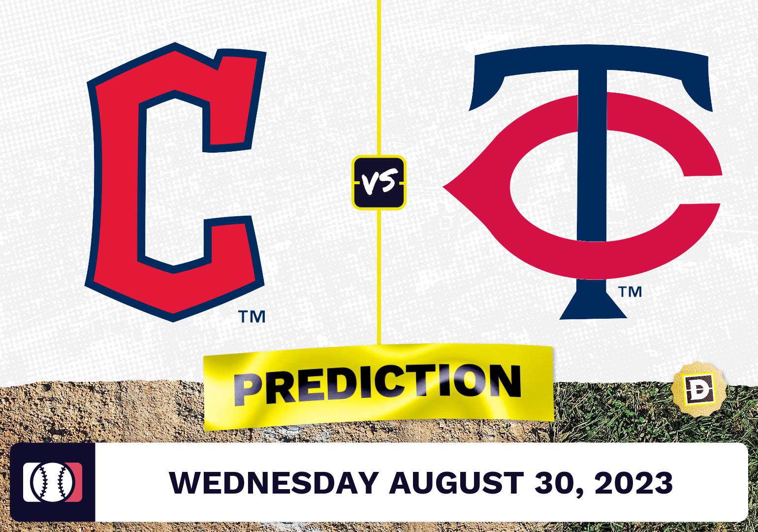 Guardians vs. Twins Prediction for MLB Wednesday [8/30/2023]