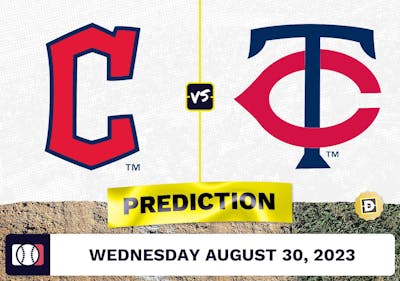 Guardians vs. Twins Prediction for MLB Wednesday [8/30/2023]