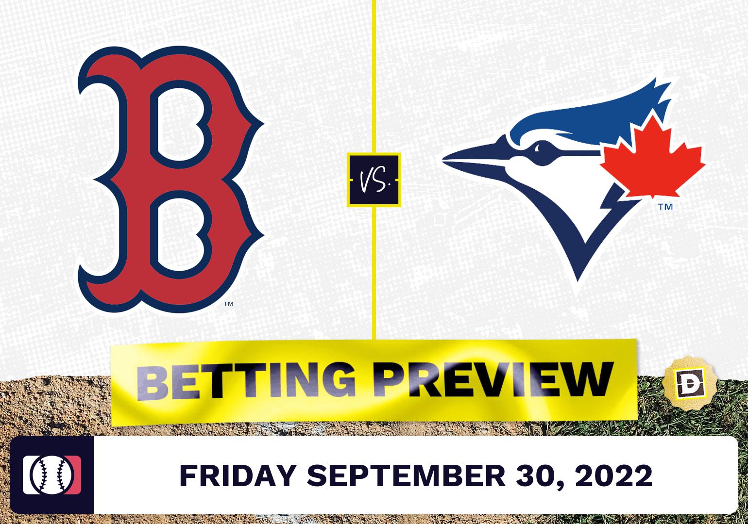 Red Sox vs. Blue Jays Prediction and Odds - Sep 30, 2022
