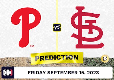 Phillies vs. Cardinals Prediction for MLB Friday [9/15/2023]