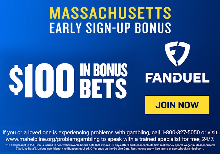 FanDuel Massachusetts Promo Code: $100 in Bonus Bets in MA