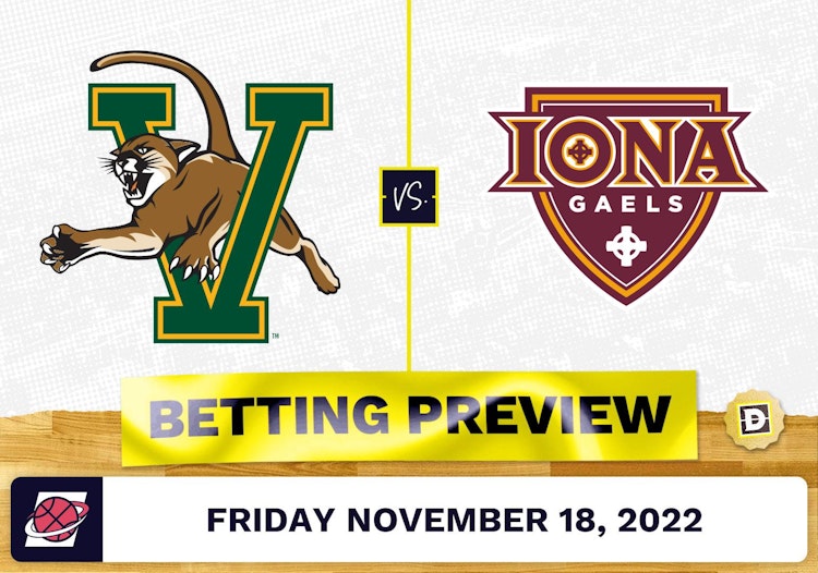 Vermont vs. Iona CBB Prediction and Odds - Nov 18, 2022