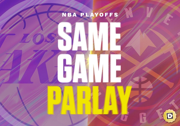 NBA Same Game Parlay for Los Angeles Lakers vs. Denver Nuggets Game 1