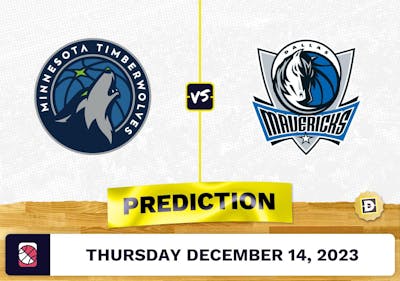 Minnesota Timberwolves vs. Dallas Mavericks Prediction, Odds, Picks for NBA Thursday [12/14/2023]