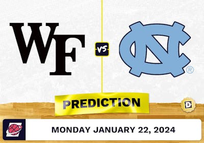 Wake Forest vs. North Carolina Prediction, Odds, College Basketball Picks [1/22/2024]