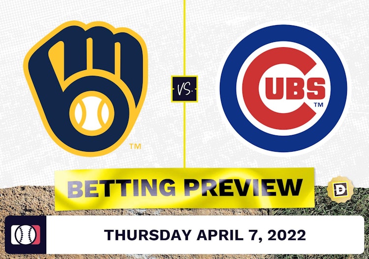 Brewers vs. Cubs Prediction and Odds - Apr 7, 2022