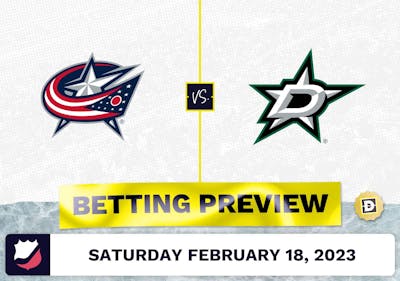 Blue Jackets vs. Stars Prediction and Odds - Feb 18, 2023