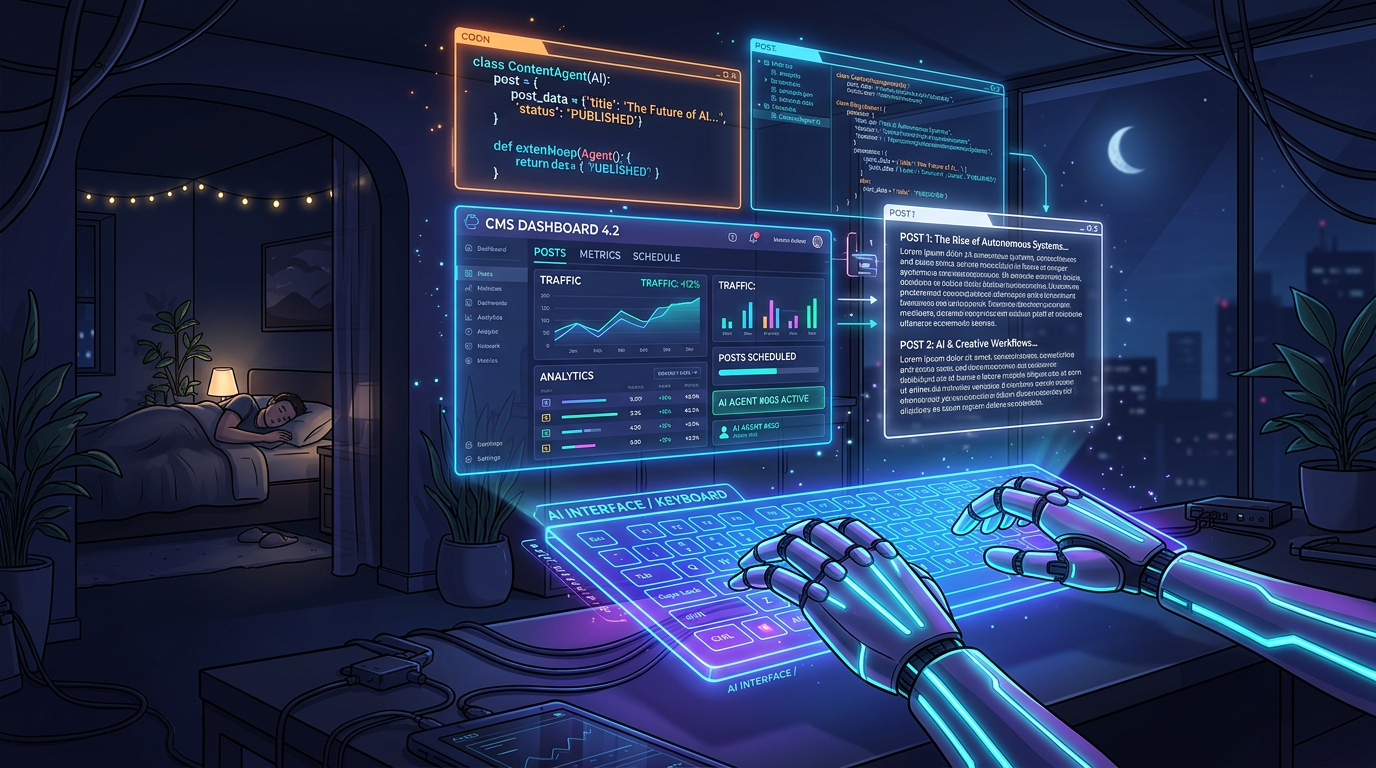 AI Agents That Automate Your CMS While You Sleep image