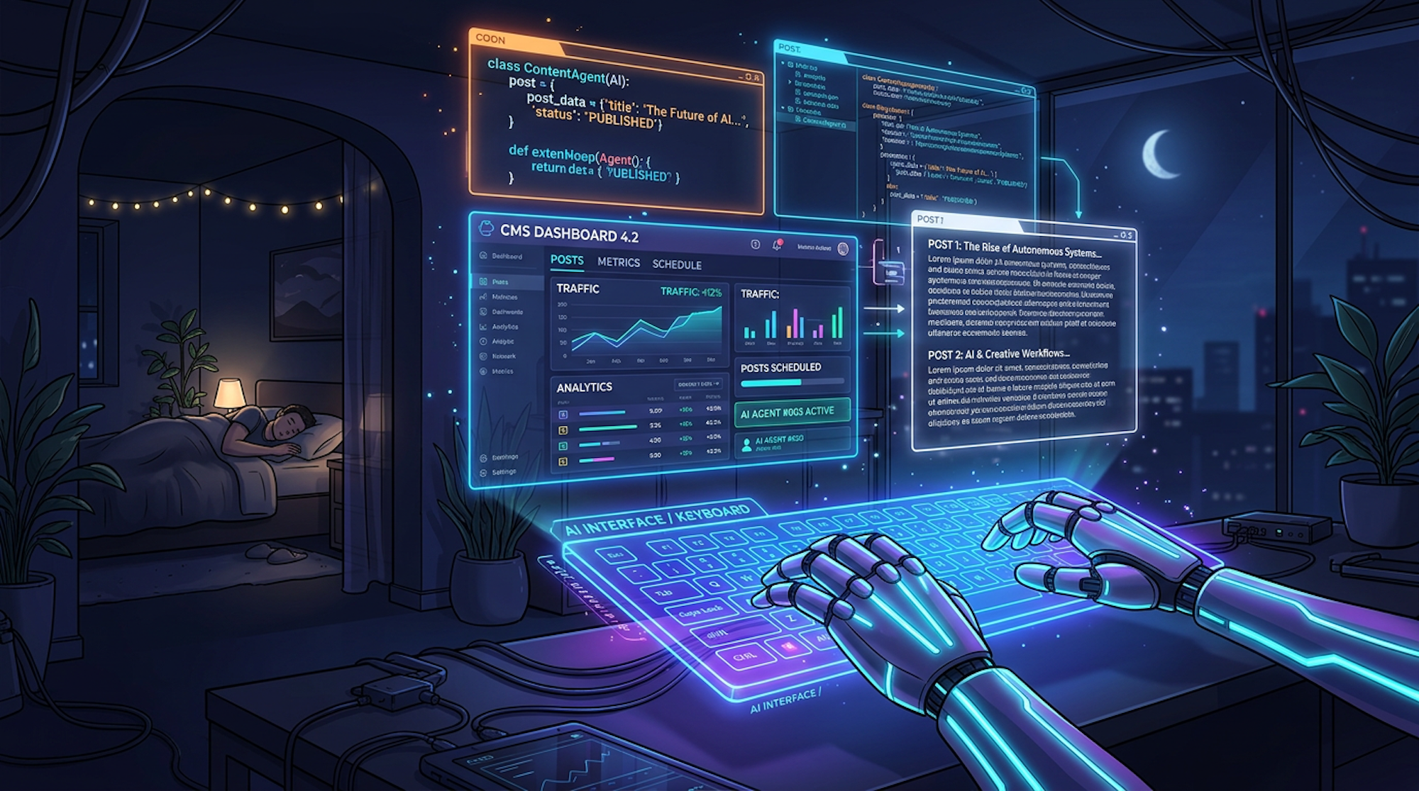 AI Agents That Automate Your CMS While You Sleep - cover image