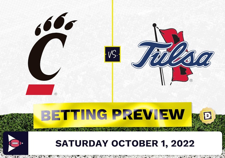 Cincinnati vs. Tulsa CFB Prediction and Odds - Oct 1, 2022