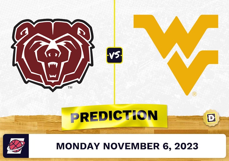Missouri State vs. West Virginia Basketball Prediction - November 6, 2023
