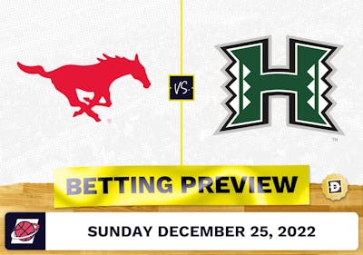 SMU vs. Hawaii CBB Prediction and Odds - Dec 25, 2022