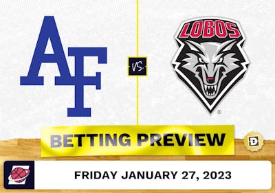 Air Force vs. New Mexico CBB Prediction and Odds - Jan 27, 2023