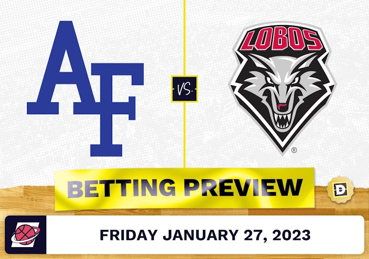 Air Force vs. New Mexico CBB Prediction and Odds - Jan 27, 2023