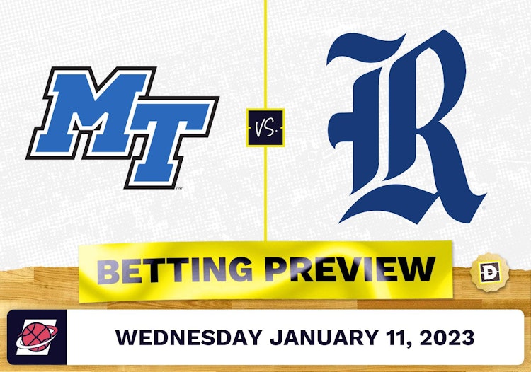 Middle Tennessee vs. Rice CBB Prediction and Odds - Jan 11, 2023