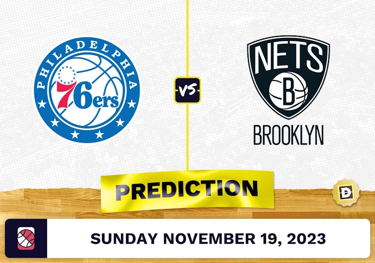 76ers vs. Nets Prediction and Odds - November 19, 2023