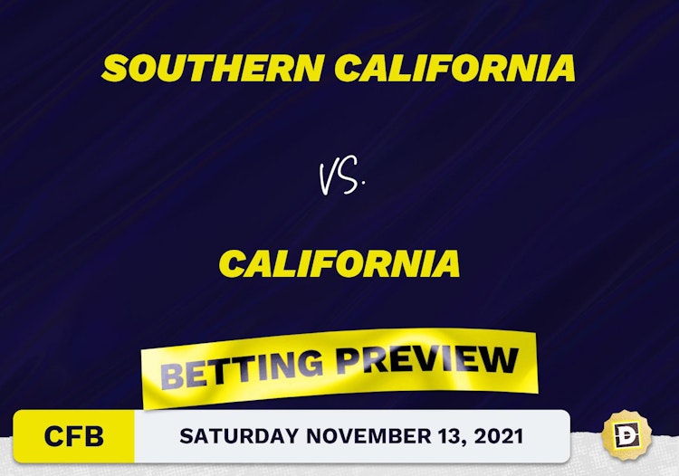 Southern California vs. California CFB Predictions and Odds - Nov 13, 2021