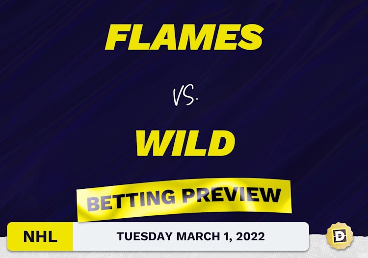 Flames vs. Wild Predictions and Odds - Mar 1, 2022