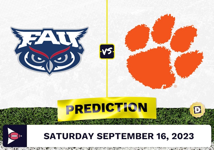 Florida Atlantic vs. Clemson CFB Prediction and Odds - September 16, 2023