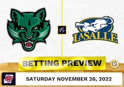 Binghamton vs. La Salle CBB Prediction and Odds - Nov 26, 2022