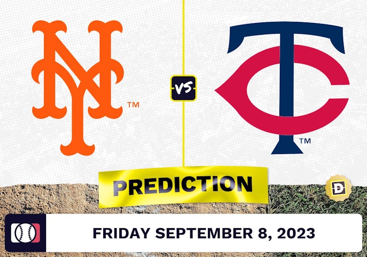 Mets vs. Twins Prediction for MLB Friday [9/8/2023]