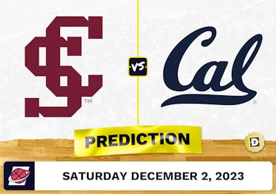 Santa Clara vs. California Basketball Prediction - December 2, 2023