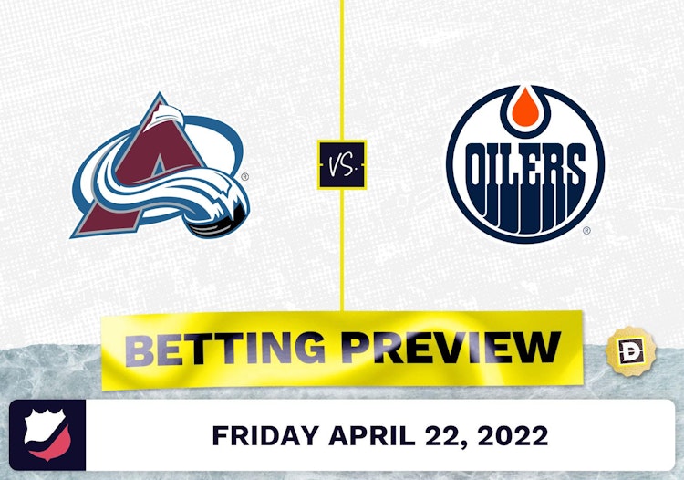 Avalanche vs. Oilers Prediction and Odds - Apr 22, 2022