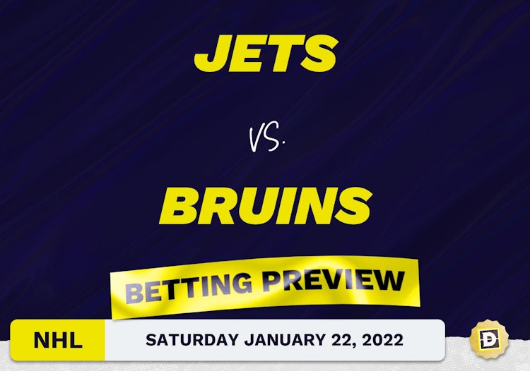 Jets vs. Bruins Predictions and Odds - Jan 22, 2022