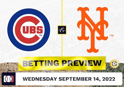 Cubs vs. Mets Prediction and Odds - Sep 14, 2022